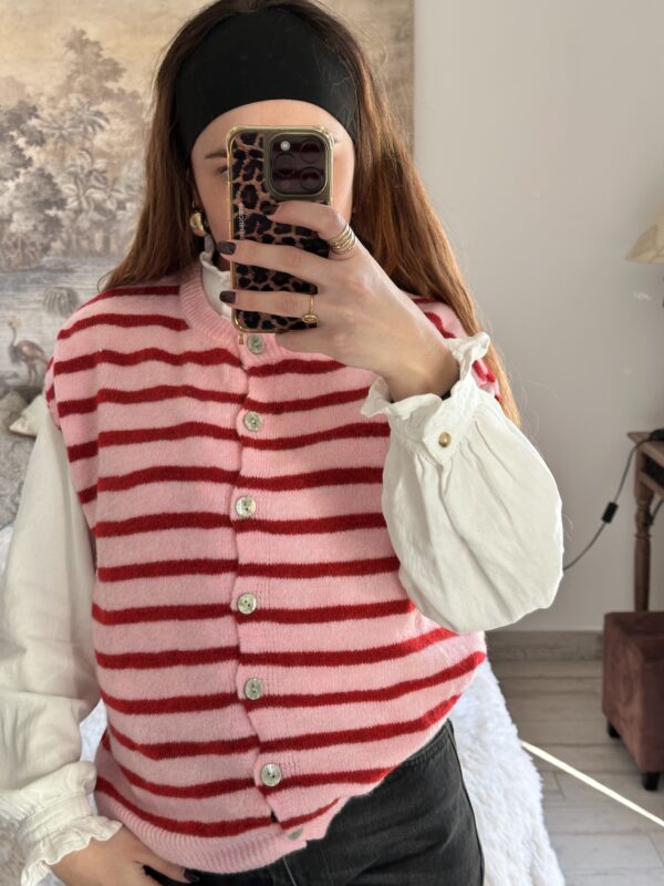 Pull sans manche Léna