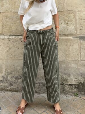 Pantalon Rayé