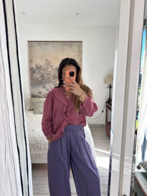 Pantalon Largo Mauve