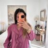 Blouse Vague Framboise