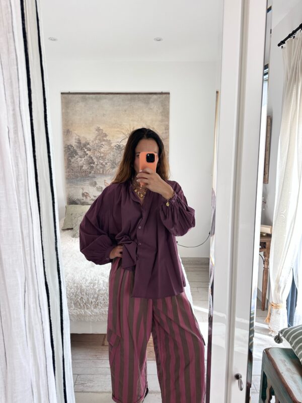 Chemise Mauve