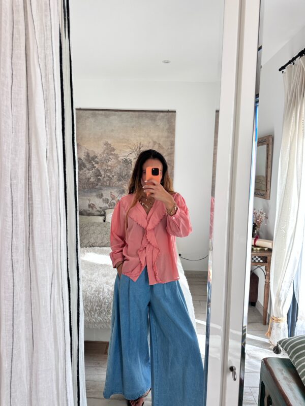 Blouse Vague Rose