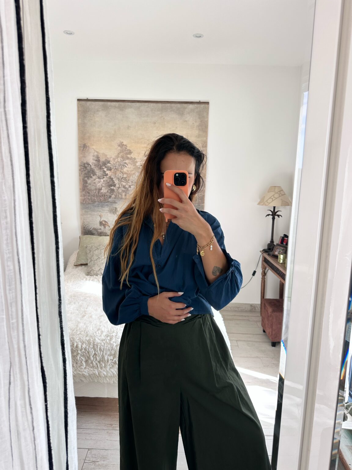 Pantalon Largo Kaki