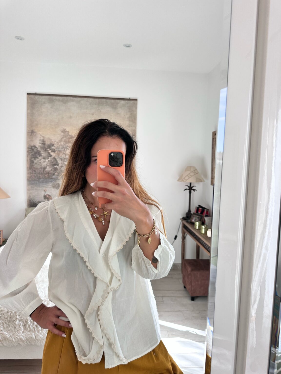 Blouse Vague Ivoire