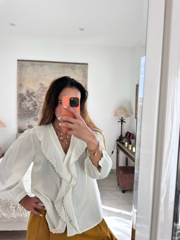 Blouse Vague Ivoire