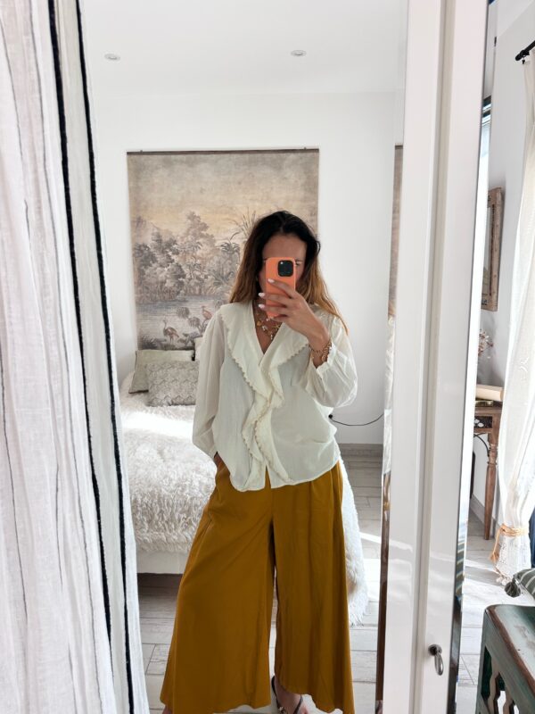 Blouse Vague Ivoire