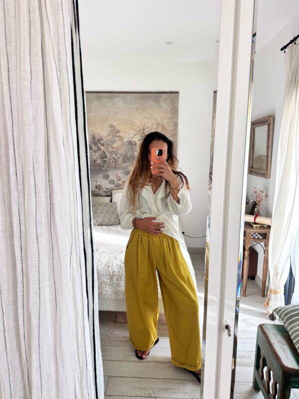 Pantalon Largo Jaune