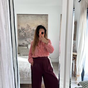 Pantalon Largo Framboise